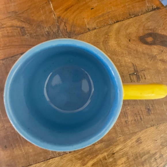 Starbucks Vibrant Yellow and Blue Mug - Picture 2 of 3